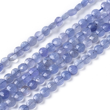 Natural Tanzanite Beads Strands G-I249-A29-1