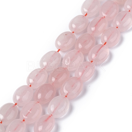 Natural Rose Quartz Beads Strands LS-G-Z006-A25-1