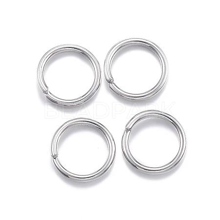 Tarnish Resistant 304 Stainless Steel Jump Rings STAS-E113-15P-1