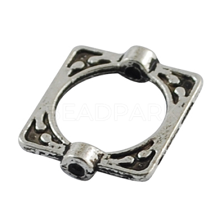 Tibetan Style Alloy Bead Frames LS-TIBEB-6761-AS-LF-1