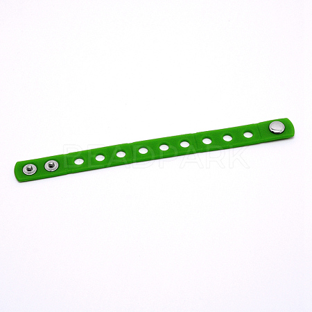 Kids Silicone Cord Bracelets BJEW-WH0011-02O-1