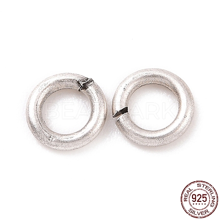 925 Sterling Silver Open Jump Rings STER-D036-25AS-05-1