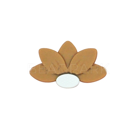 Lotus Food Grade Eco-Friendly Silicone Beads SIL-WH0013-50H-1