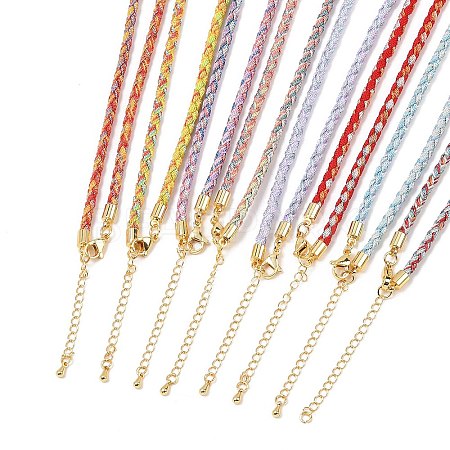 3.5MM Round Nylon Cotton Cord Necklace Making NJEW-C106-03G-1