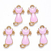 Alloy Enamel Pendants ENAM-S121-033D-2