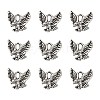 Tibetan Style Alloy Pendants TIBEP-20305-AS-NR-1