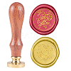 Wax Seal Stamp Set AJEW-WH0131-398-1