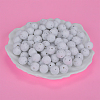 Round Silicone Focal Beads SI-JX0046A-64-3