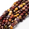 Natural Mookaite Nuggets Beads Strands X-G-J335-35-1