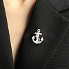 6Pcs Alloy Lapel Pin Backs JEWB-DC0001-23P-6