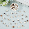 100Pcs Natural Cowrie Shell Beads BSHE-LT0001-08-3