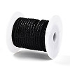 Braided Cowhide Leather Cord NWIR-N005-01C-4mm-2