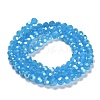 Electroplate Glass Beads Strands EGLA-A035-J6mm-A07-2
