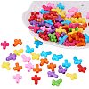 Opaque Acrylic Beads SACR-PH0002-01-3
