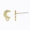 Alloy Stud Earring Findings PALLOY-T064-77LG-RS-3