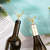 2Pcs 2 Style Zinc Alloy Wine Stoppers FIND-GF0011-17B-3