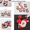 Christmas Theme Penguin Shape Paper Candy Lollipops Cards CDIS-I003-02-5