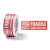 Self-Adhesive Paper Warning Tag Stickers DIY-K039-04C-1