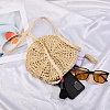 1Pc Papyrus Cotton Knitted Crossbody Bags AJEW-BBC0002-27B-3