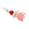 Acrylic Angel Pendant Decorations HJEW-JM04075-4
