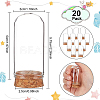 20 Set Glass Dome Cover AJEW-BC0003-54C-2
