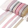 Polyester and Nylon Ribbon Sets DIY-Z029-01G-1