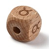 Natural Wood Constellation Beads WOOD-M002-02-2