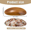 2Pcs 2 Colors Resin and Iron Hair Barrettes PHAR-GO0001-07B-2