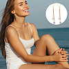 80Pcs 2 Colors Brass Micro Pave Cubic Zirconia Pendants KK-UN0005-15-5