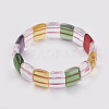 Glass Beads Stretch Bracelets BJEW-P221-01-2