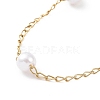 Vacuum Plating 304 Stainless Steel Beaded Necklaces NJEW-E064-04G-3