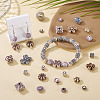 100G Mixed Antique Style Acrylic Beads MACR-TA0002-38-4