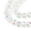 Transparent Glass Beads Strands EGLA-N016-6mm-06-3