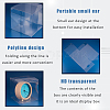 Transparent Plastic PET Box Gift Packaging X-CON-WH0052-12x12cm-3