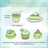 10Pcs 5 Styles Computerized Embroidery Cloth Iron On/Sew On Patches DIY-CJ0003-18-2