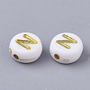 Plating Acrylic Beads X-PACR-R242-01N-2