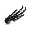 Halloween Luminous PVC Skeleton Pendants HJEW-B007-02-3