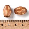 Schima Wood Carved European Beads WD-CBACBB7-01-4