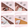 6Pcs Alloy Garment Accessories FIND-FG0004-42A-3
