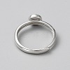 925 Sterling Silver Adjustable Ring Components DIY-WH0888-141P-02-2