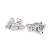 Brass Micro Pave Cubic Zirconia Pendants ZIRC-P091-15P-RS-2