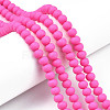 Handmade Polymer Clay Beads Strands CLAY-N008-053-03-5