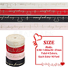 40 Yards 4 Colors Polyester Ribbon SRIB-CP0001-01-2