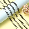 Aluminium Twisted Curb Chains CHA-YW0001-07B-6