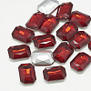 Pointed Back Glass Rhinestone Cabochons RGLA-T079-13x18mm-07-1