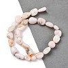 Natural Pink Opal Beads Strands G-C171-F01-01-2