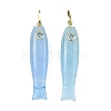 Dyed Natural White Jade Carved Pendants GG-CBA8D06-01G-03-1