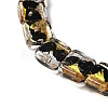 Handmade Gold Foil and Silver Foil Lampwork Beads FOIL-C001-01B-09-3