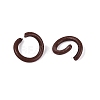 Spray Painted Iron Open Jump Rings IFIN-T017-04C-02-2