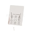 201 Stainless Steel Angel Number Pendant Necklaces for Women FS-WG21275-18-2